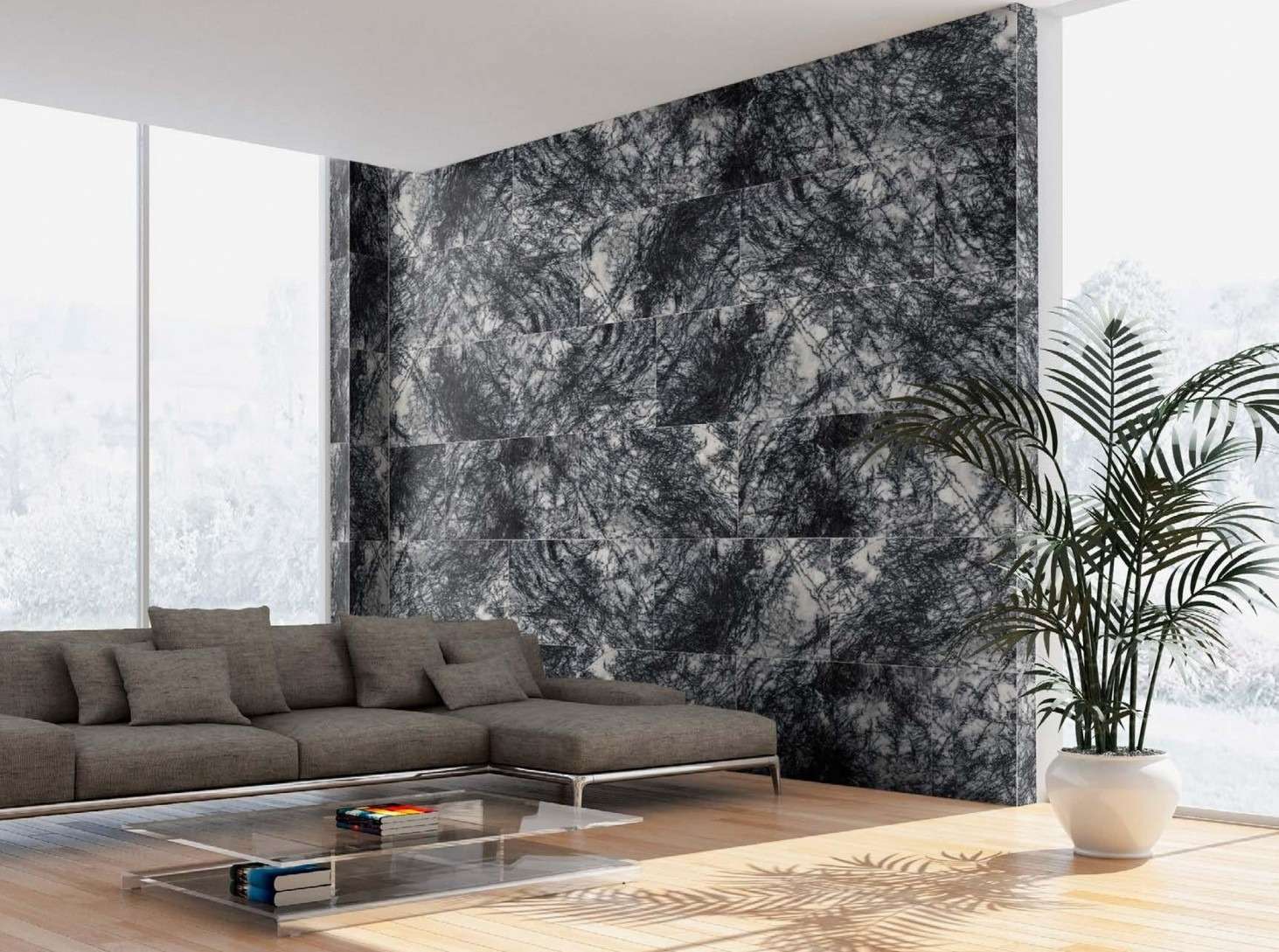 Bianco Pineta mermer duvar kaplama