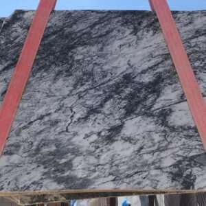 Muğla Siyahı Mermer Plaka <br><span class="ata_title">Cilalı & Honlu – Açık Seleksiyon</span> 5 2000 Pineta Black Marble Slab light polished honed 4
