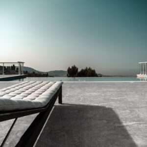 Pineta Black marble pool pavers