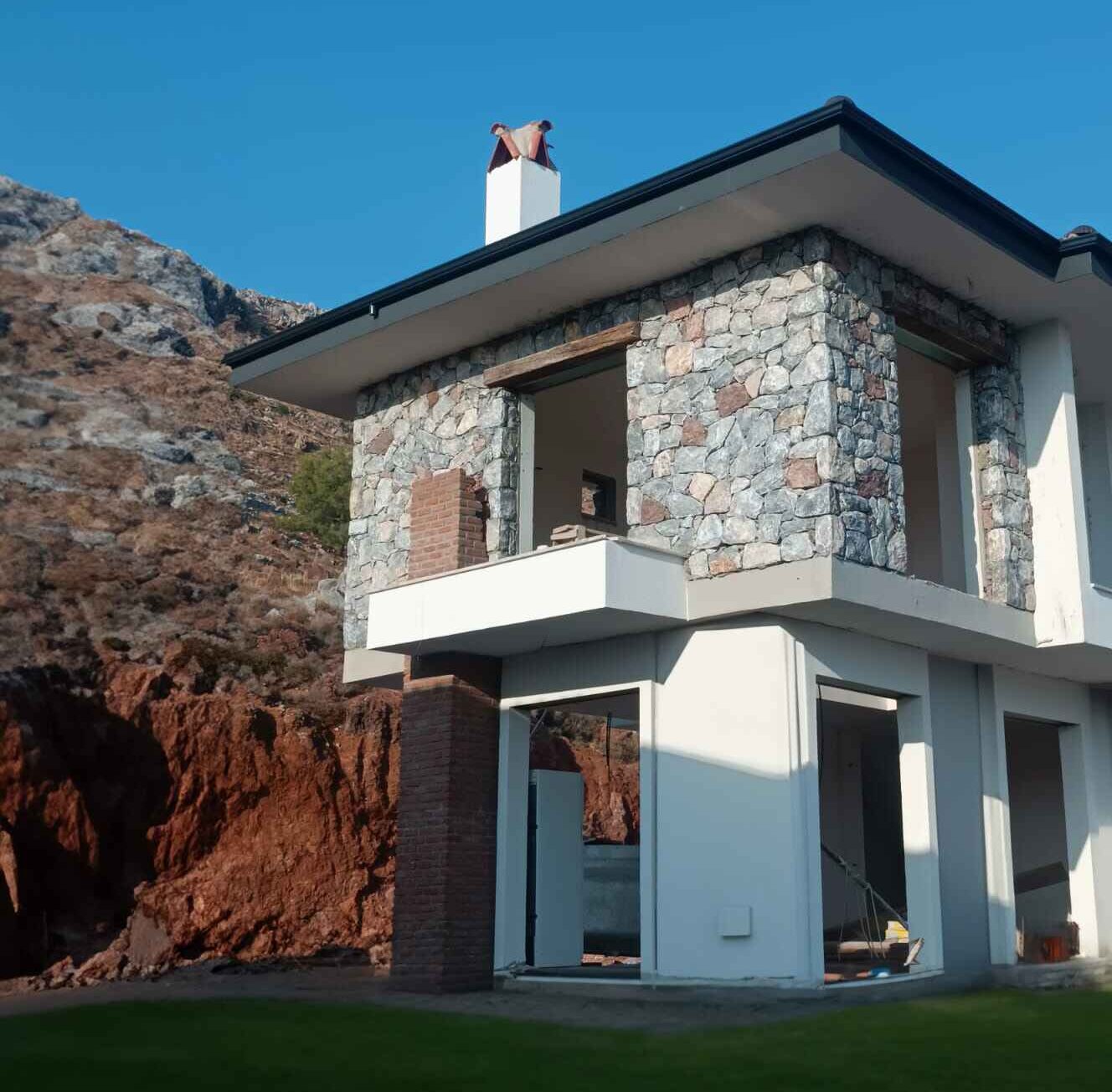 4000-Natural-stone-veneer-4 Natural Stone Veneer, Doğal Mermer Kaplama, Pineta Black Marble