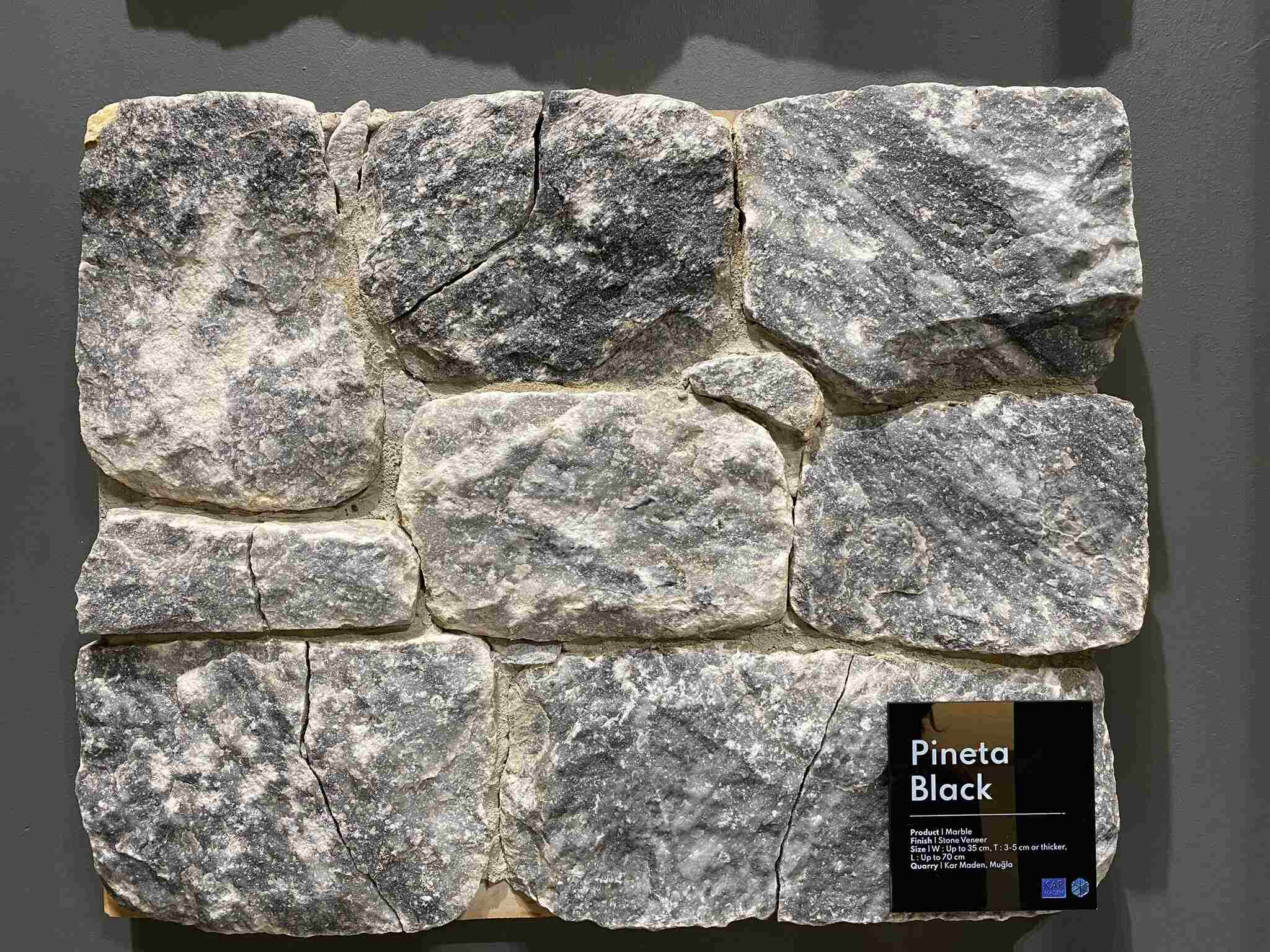 4000-Natural-stone-veneer-8 Natural Stone Veneer, Doğal Mermer Kaplama, Pineta Black Marble