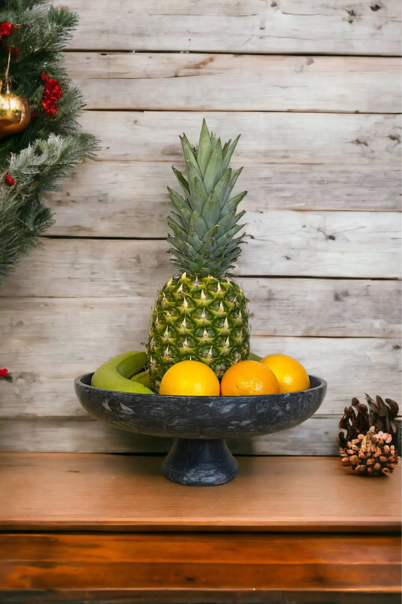 9021-Black-Marble-Fruit-Bowl-3 (1) Black Marble Fruit Bowl