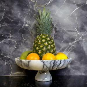 Lilac Marble Fruit Bowl <br><span class="ata_title">Polished & Honed</span> 2 9021 Lilac Marble Fruit Bowl 2 1