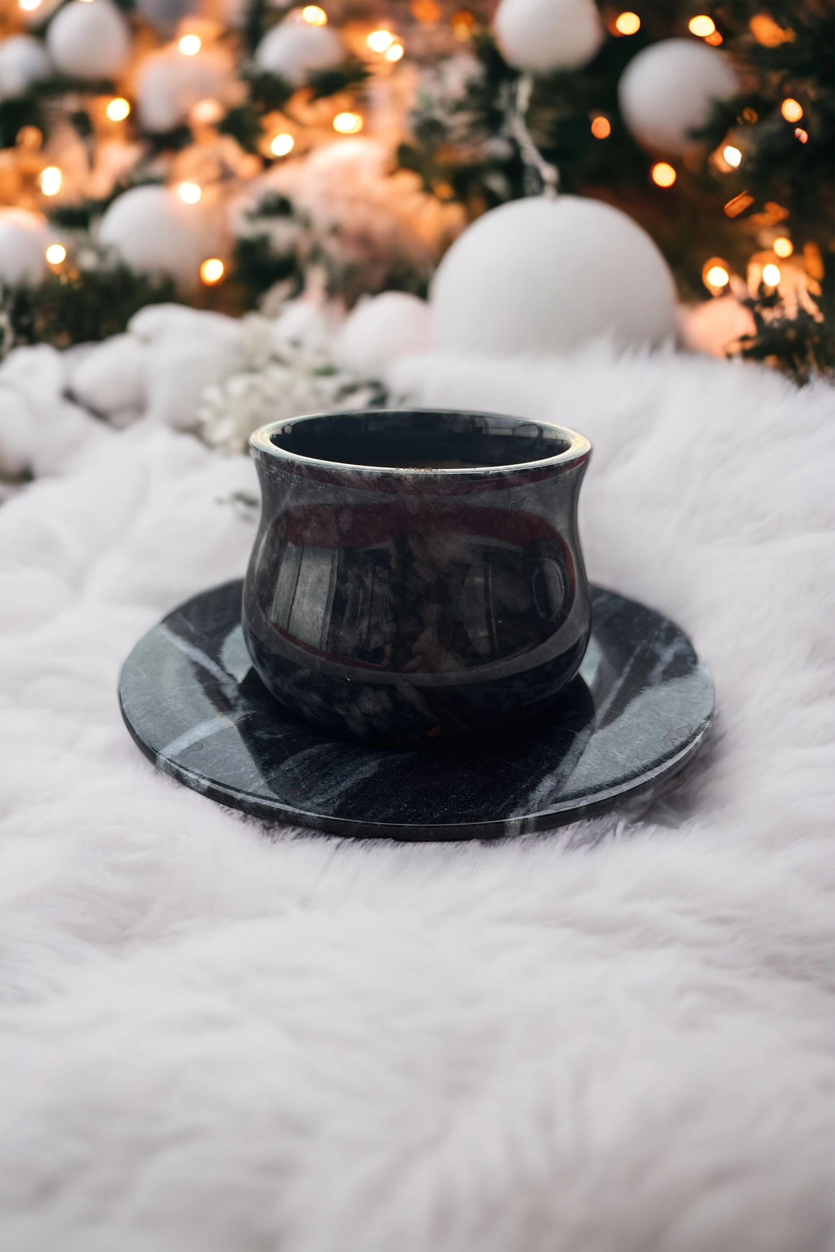 9031-Black-Marble-Coffee-Set-3 Marble Coffe Set