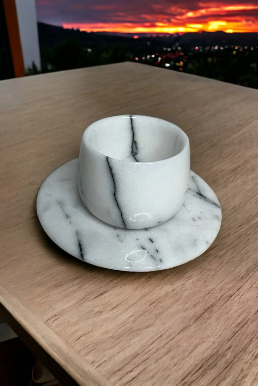 9032-White-Marble-Espresso-Set-1 (1) Marble Espresso Set