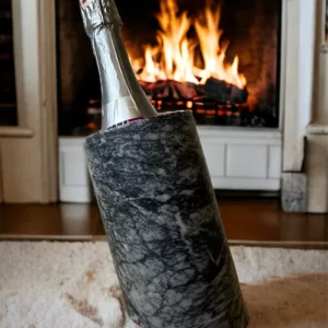 Gray Marble Bottle Cooler