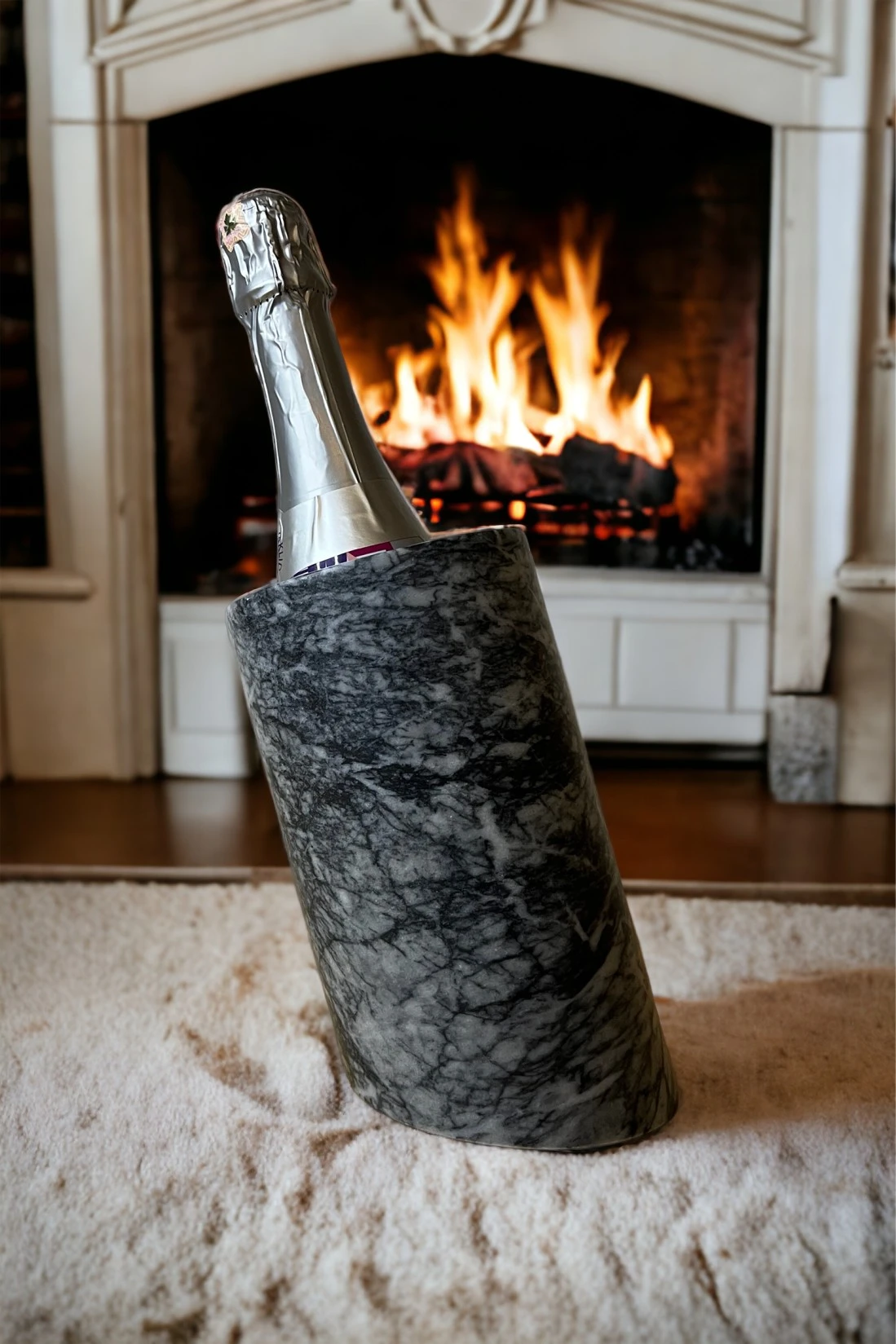 9051-Gray-Marble-Bottle-Cooler-3 (1) Gray-Marble-Bottle-Cooler